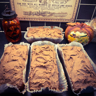 Dairy Free Prosperity Banana Bread with Chocolate Fudge Icing