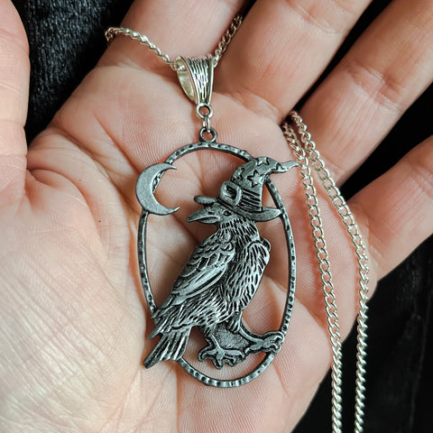 Bewitched Raven Necklace