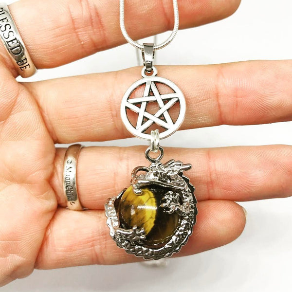 Jewellery,Home & Outdoor Decoration,Witch & Spell Craft Ancients of Protection Necklace