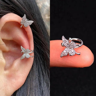 Butterfly Ear Clip