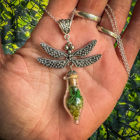 Enchanted Dragonfly Necklace