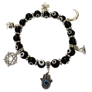 Hex Deflection Charm Bracelet