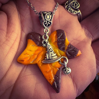 Samhain Forest WitchCrafted Necklace #2 ~ One Available