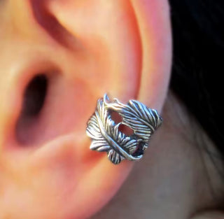 Feather Ear Cuff Set