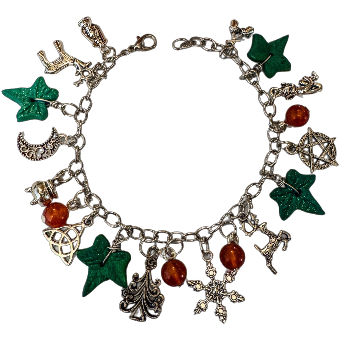 Yuletide Forest Bracelet – MoonChild Spiritual Emporium