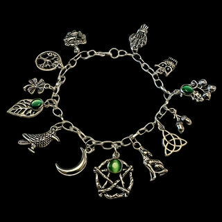 Mystical Woodland Charm Bracelet