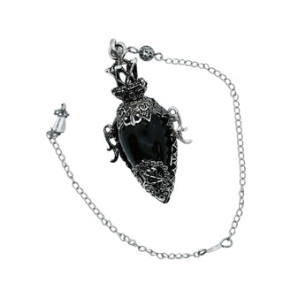 Obsidian Enchantment ~ The Dark Witch Pendulum