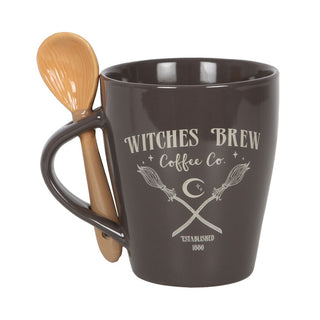 Enchanted Broomstick Mug & Spoon Set