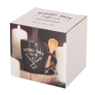 Enchanted Broomstick Mug & Spoon Set