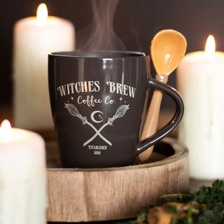 Enchanted Broomstick Mug & Spoon Set