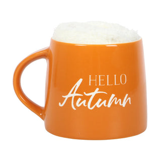 Hello Autumn Mug & Sock Set