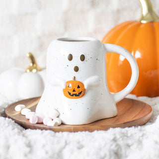 Pumpkin Pals Ghost Mug