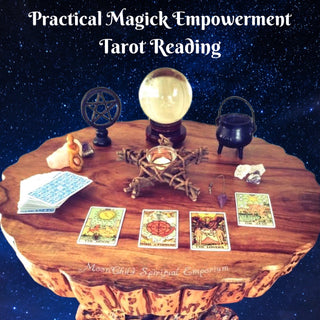 Practical Magick Empowerment Tarot Reading with Leanne ~ with empowerment charm pouch