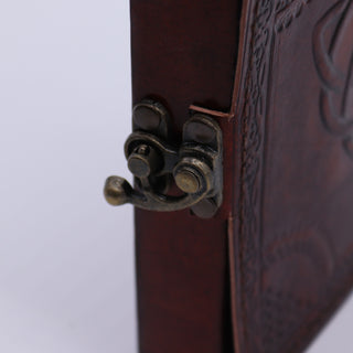 Leather Triquetra Book of Shadows