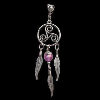 Triskelion Dreamcatcher Necklace