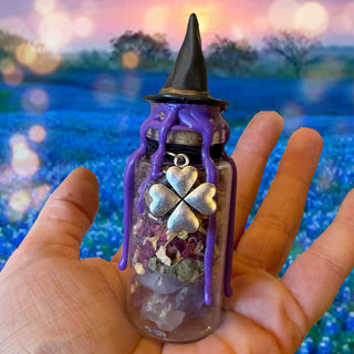 Amethyst Manifestation Spell Bottle