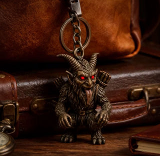 Krampus Keyring