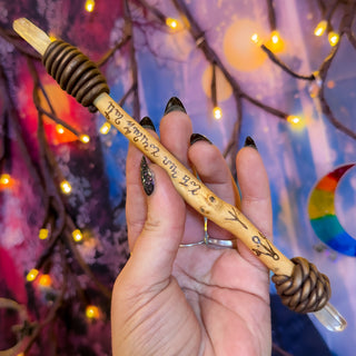 The Tide Whisperer ~  WitchCrafted Driftwood Wand