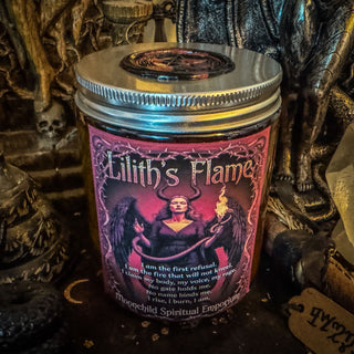 Lilith’s Flame ~ WitchCrafted Empowerment Candle