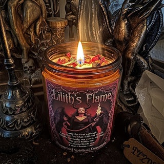 Lilith’s Flame ~ WitchCrafted Empowerment Candle