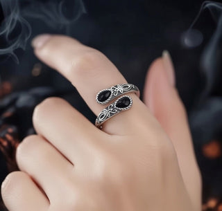 Shadow Veil Wrap Ring