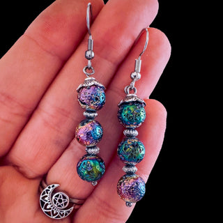 Celestial Veil Aura Earrings