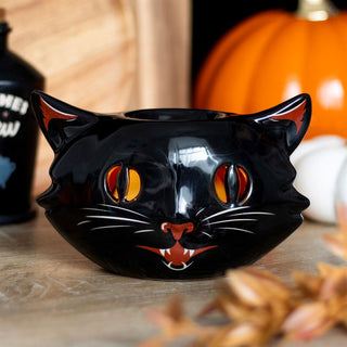 Vintage Black Cat Oil Burner