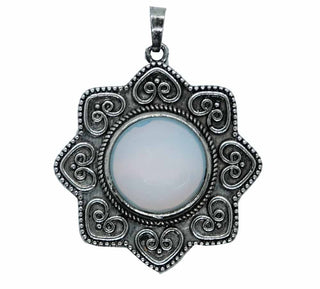 Lunar Radiance Opalite Pendant – Inner Peace & Emotional Healing