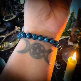 Midnight Vision ~ Blue Tiger’s Eye Bracelet