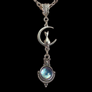 Moonwatch Familiar ~ Mystic Aura Necklace