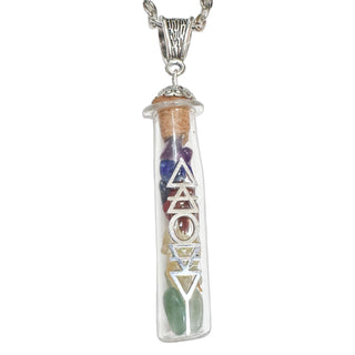 Sacred Circle ~ Watchtower Vial Necklace