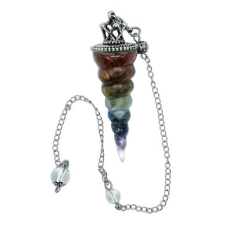 Orgonite Chakra Spiral Pendulum ~ Energy Aligner