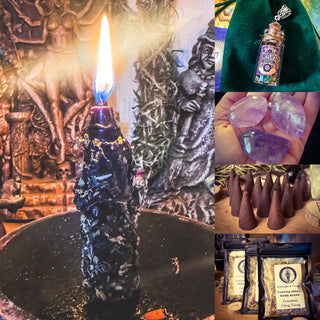 Bespoke Witch’s Spell Kit ~ Custom Spell Kit, Spell Bottle Necklace & Personalised Incantation