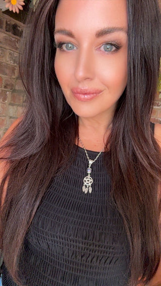 Starborn Pentacle Dreamcatcher Necklace