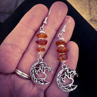 Celestial Amber Grove Earrings