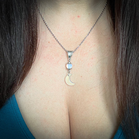 Frost Moon Necklace