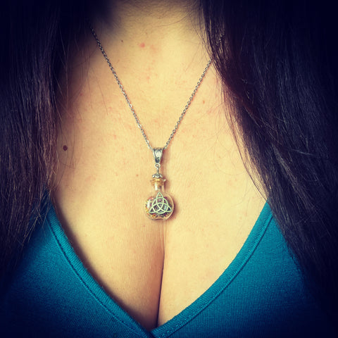 Bright Blessings Triquetra Necklace