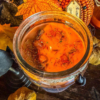 Pumpkin Hearth Candle ~ WitchCrafted & Enchanted
