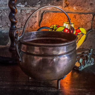 Antique Copper Cauldron ~ A Vessel of Magick & Energy Amplification