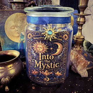 Into the Mystic ~ Celestial Crystal Candle