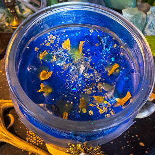 Into the Mystic ~ Celestial Crystal Candle