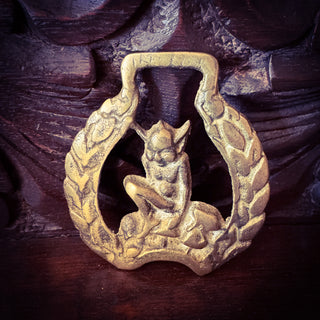 Enchanted Cornish Pixie Brass Bottle Opener – A Token of Mischief & Magic