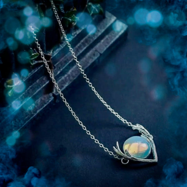 Forest Witch Necklace ~ Opalite