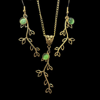 Verdant Whisper Jewellery Set