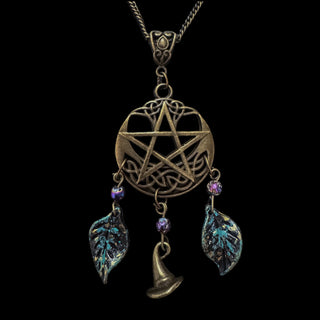 Crescent Knot Witch Necklace