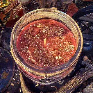 Gingerbread Grimoire Jar Candle ~ 95 Hour Burn