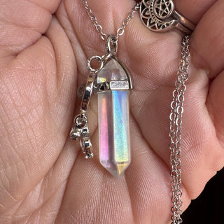 Dream Weavers Serenity Necklace ~ Angel Aura Crystal
