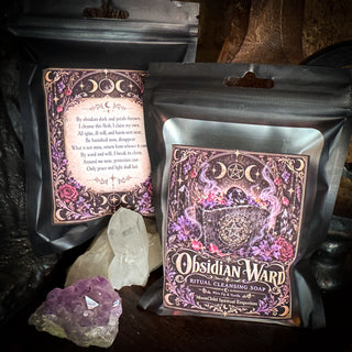 Obsidian Ward Ritual Cleansing Soap