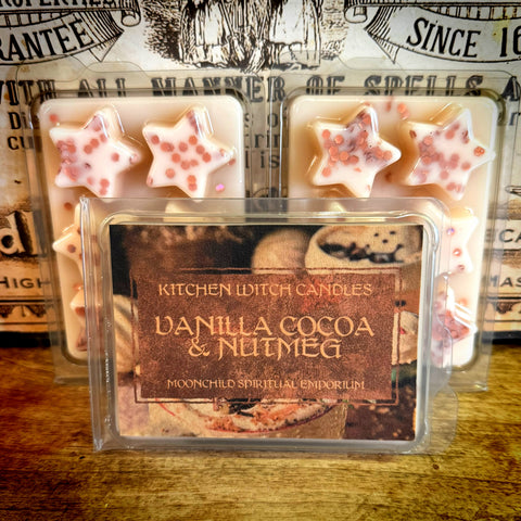 Kitchen Witch Wax Melts ~ Vanilla Cocoa & Nutmeg