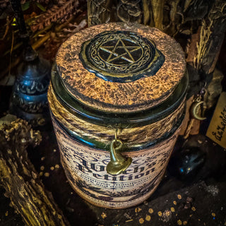 The Witch’s Petition ~ Manifestation & Wish Work Spell Jar Candle